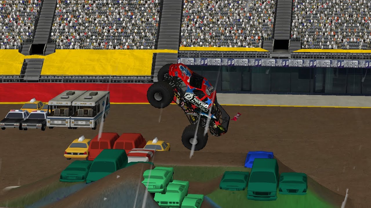 Rigs of Rods Monster Jam Freestyle Nitro Circus @ East Rutherford 2011 Custom