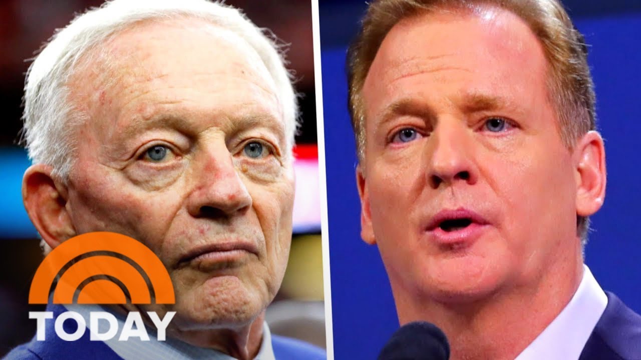 NFL: Dallas Cowboys Owner Jerry Jones Files Lawsuit Against Commissioner Roger Goodell | TODAY