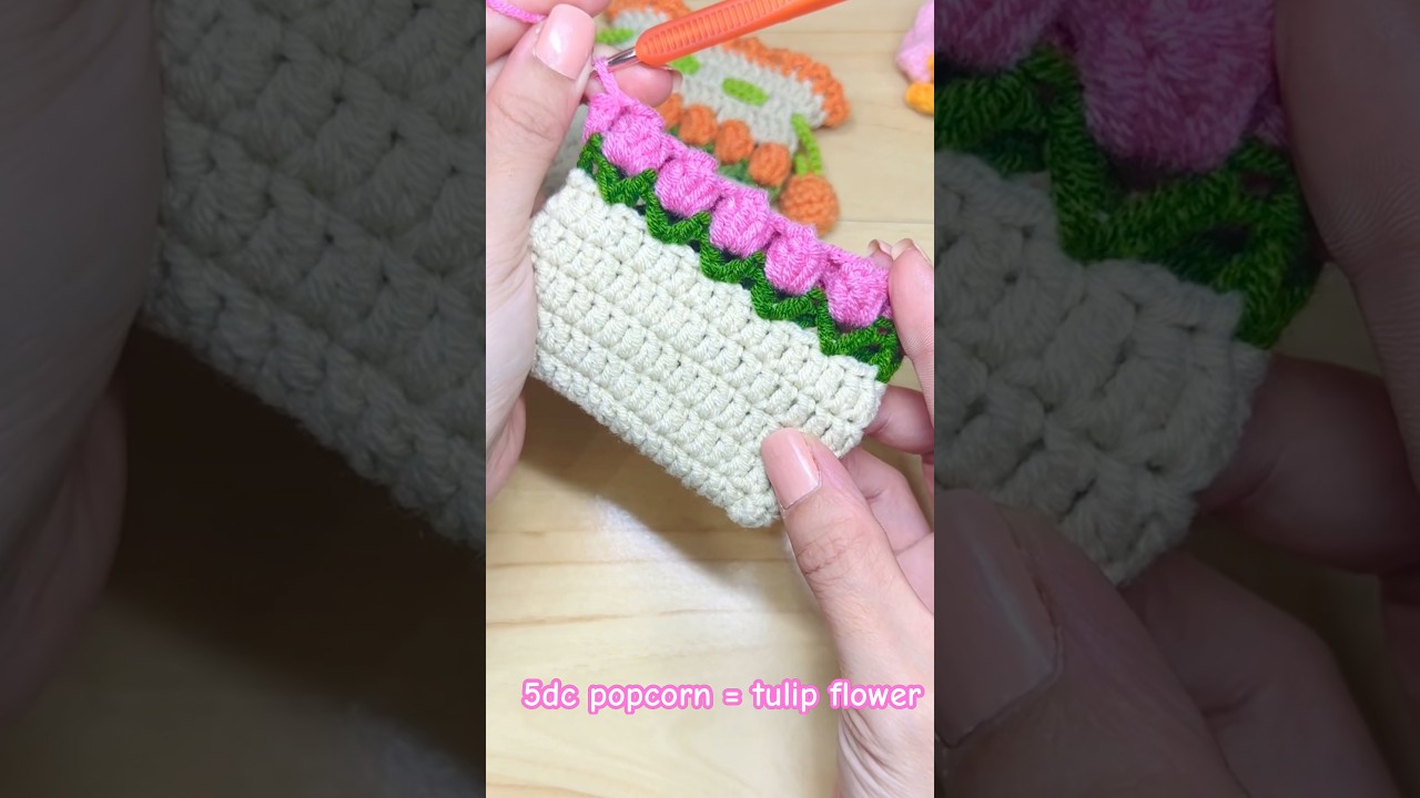 5dc popcorn = tulip flower 