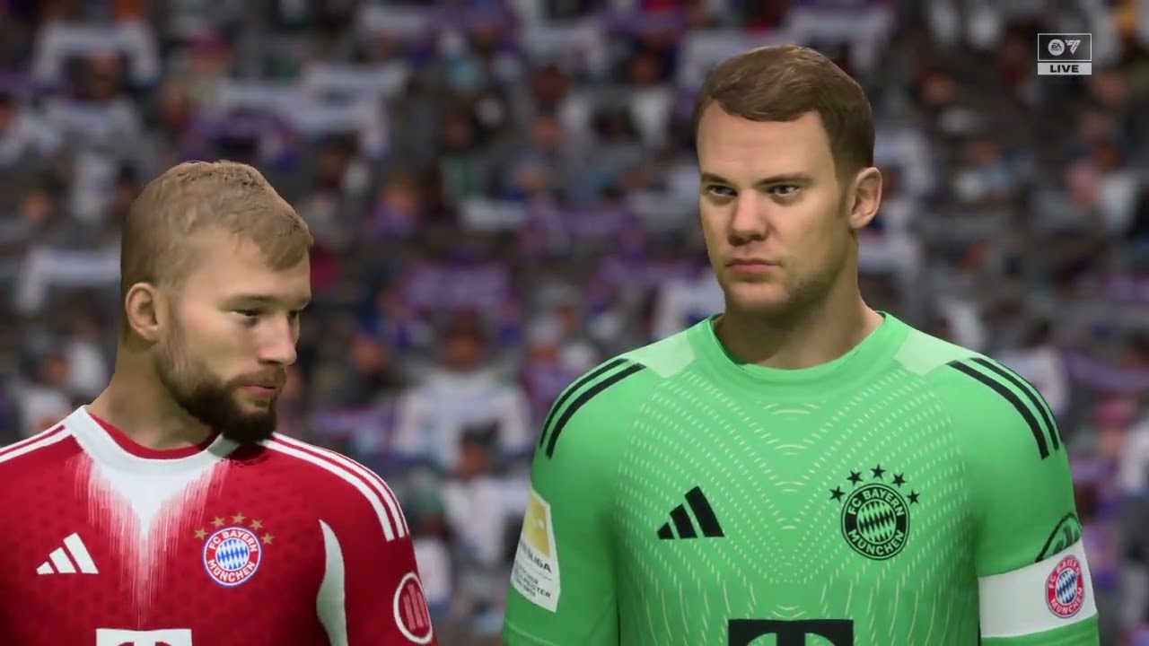 PS4 slim - FC 26 Real Madrid vs Bayern Munchen Full match gameplay