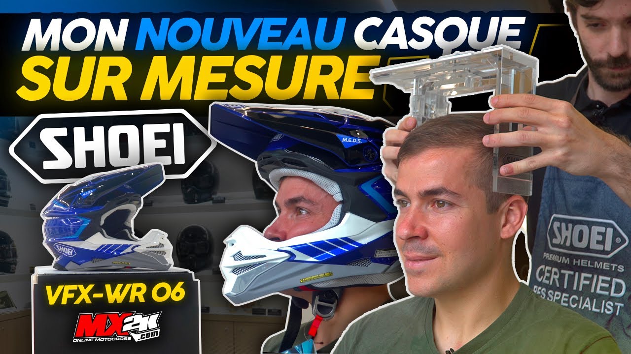 Nouveau Casque Shoei VFX-WR 06 – Fais ton casque sur mesure !