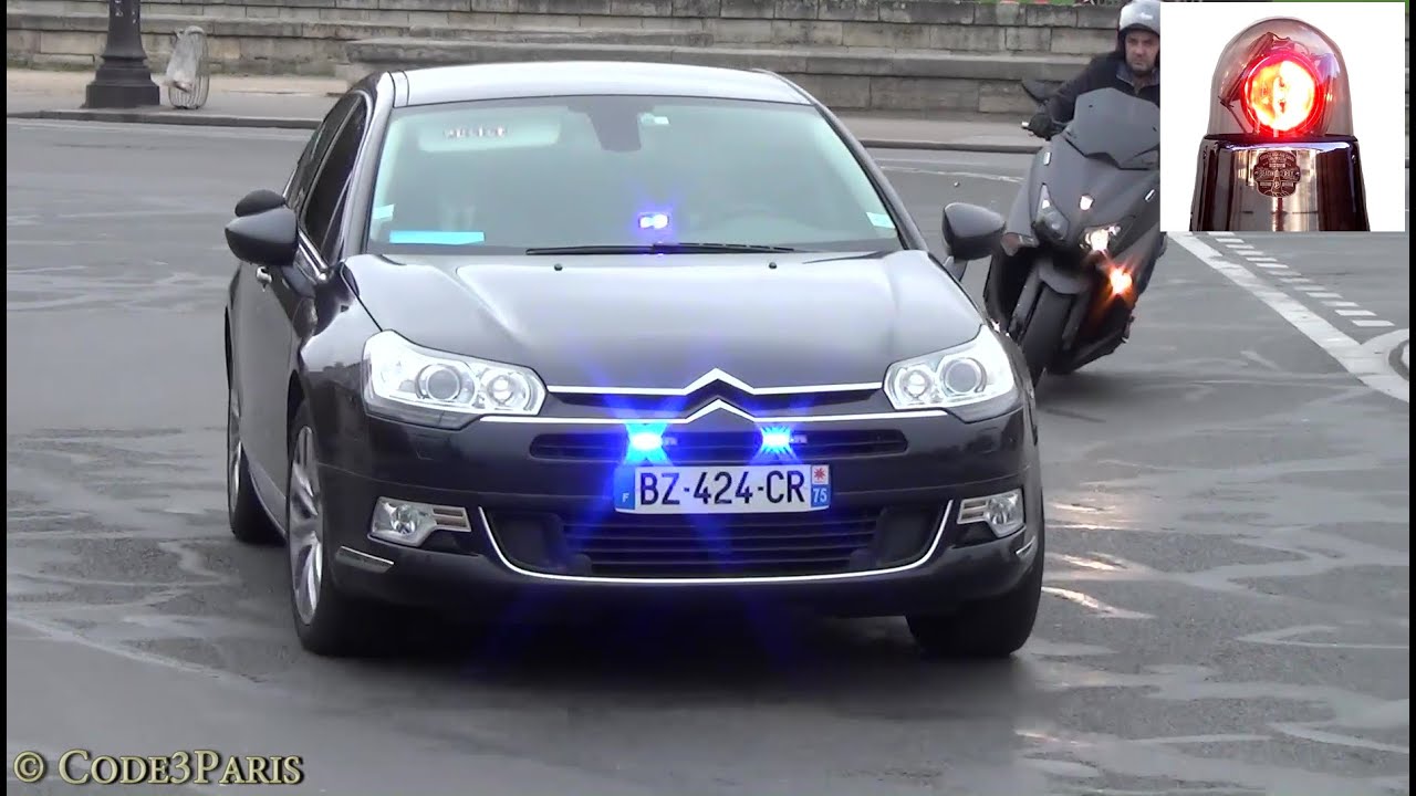 Unmarked Police Cars Paris (compilation) // Voitures de police banalisées