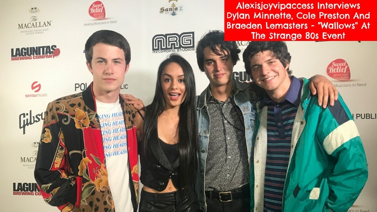 Dylan Minnette, Cole Preston, And Braeden Lemasters / Wallows Interview With Alexisjoyvipaccess