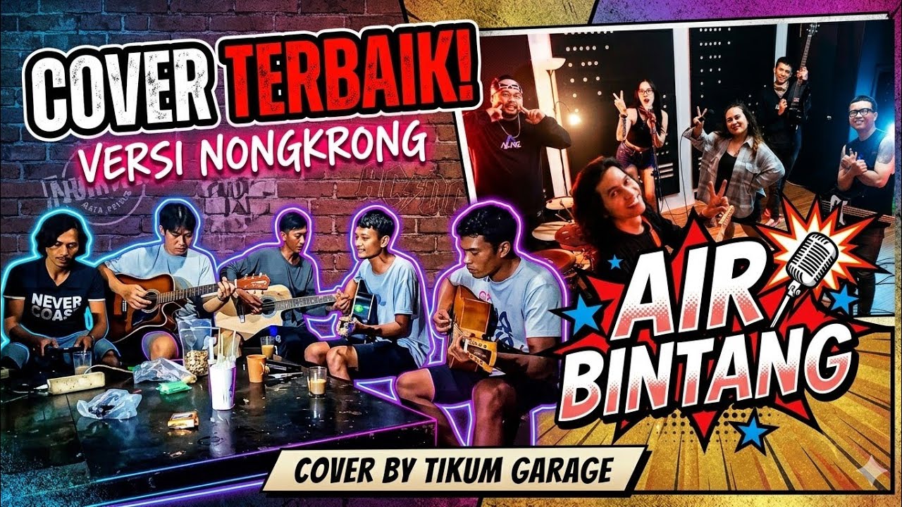 Bintang -air versi akustik cover by tikum garage 