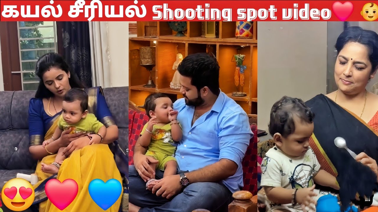 Kayal serial shooting spot cutest video 😍 ❤️ | Kayal promo | cinema crowd