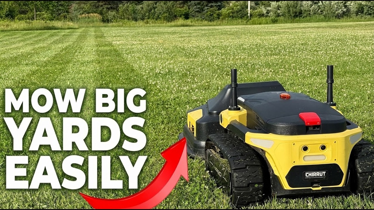 Are Robotic Lawn Mowers REALLY Worth It for Big Yards?