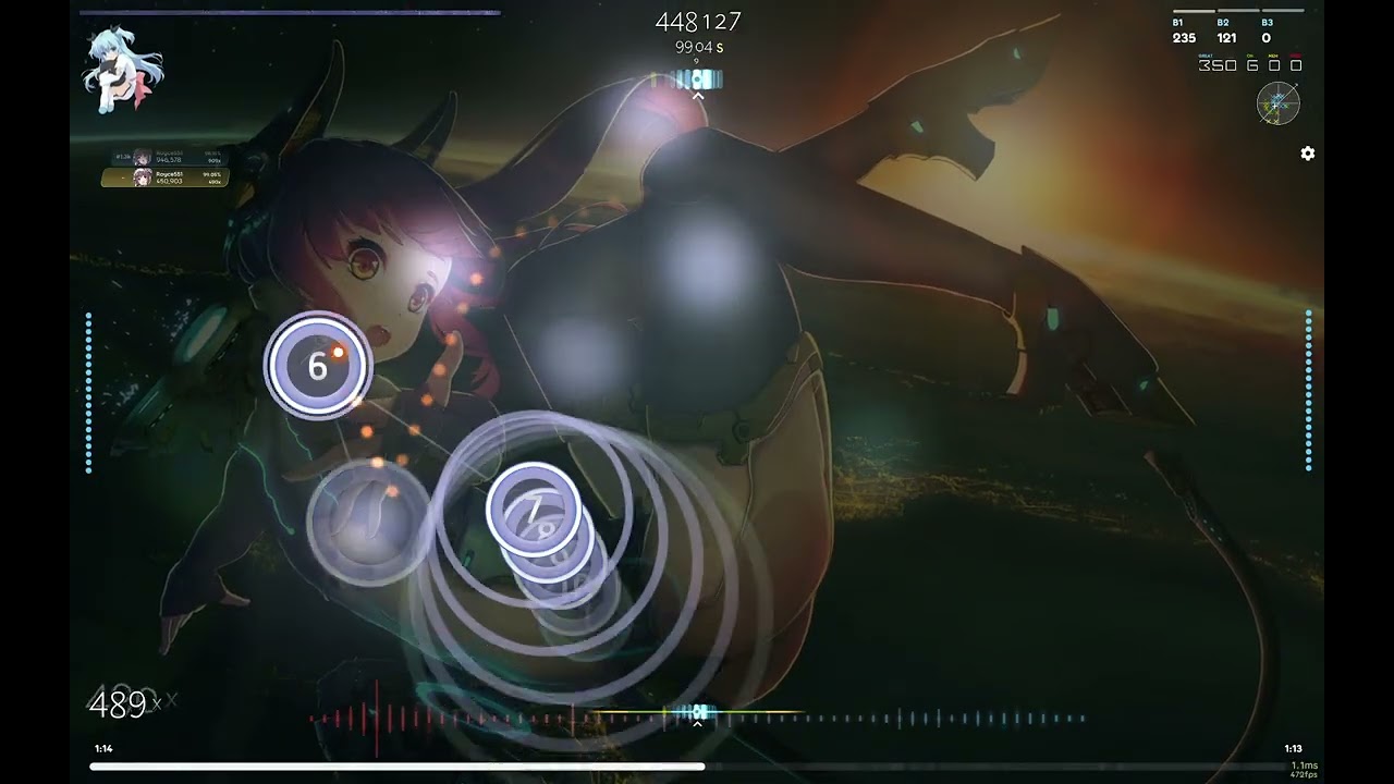 [osu!] ginkiha - EOS [Lycoris] FC 233pp