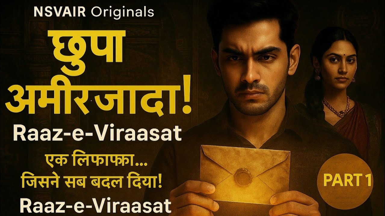Raaz e Viraasat  The Hidden Heir  भाग 1,2,3  एक छुपे हुए अमीरज़ादे की कहानी  NSVAIR Originals
