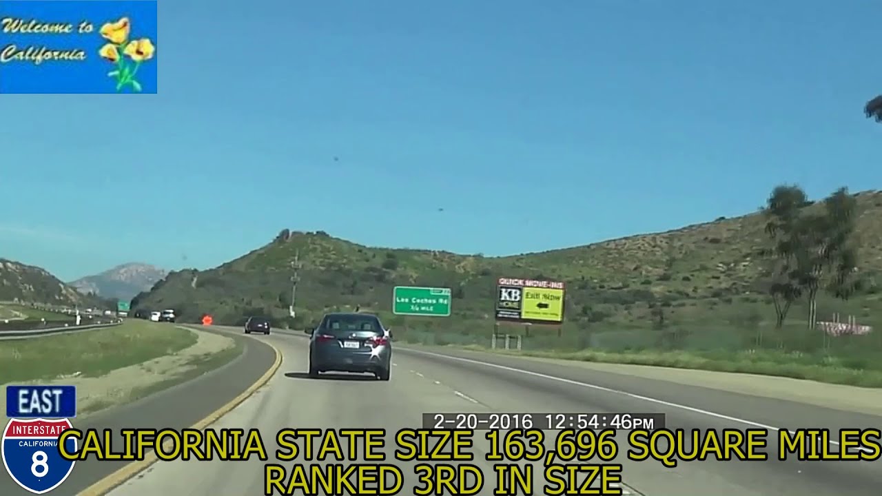 Interstate 8 East California