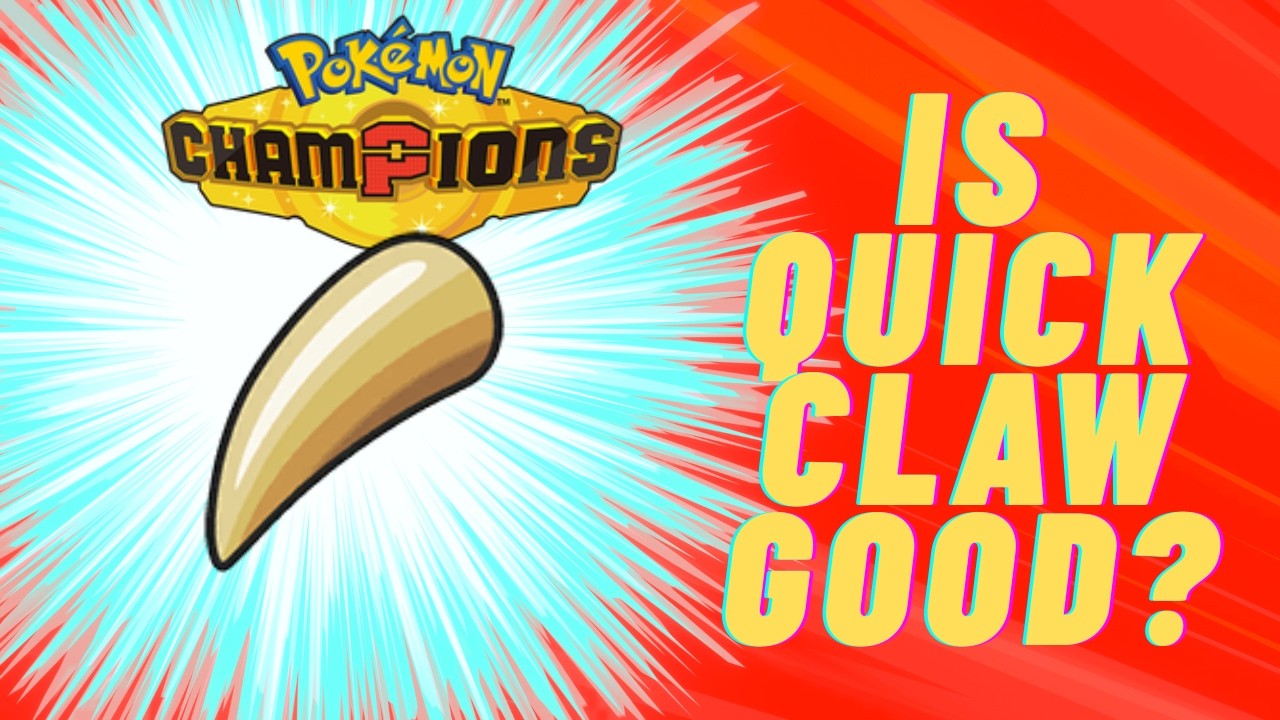 Is Quick Claw Any Good In Pokemon VGC?