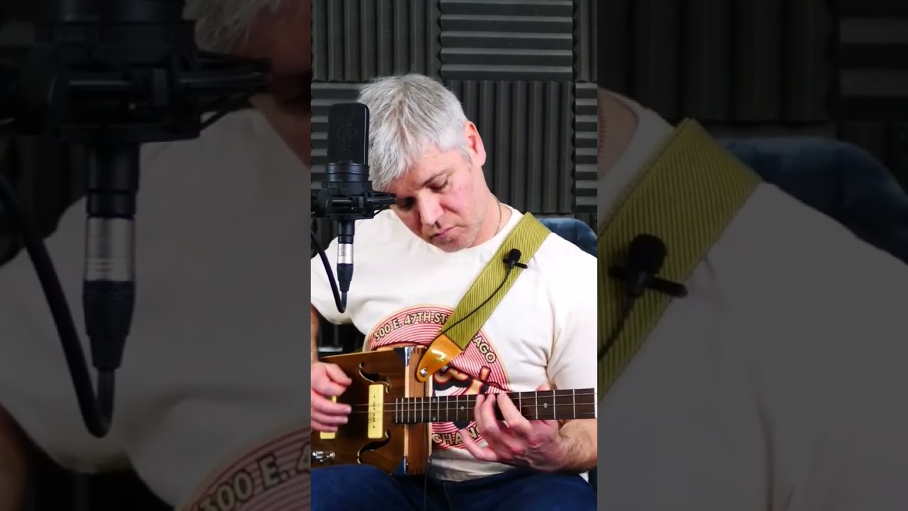 Roadhouse Blues by The Doors on 3-Strings. Full lesson on channel #3stringguitar #cigarboxguitar
