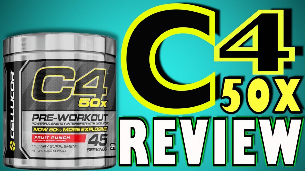C4 50X by Cellucor Review Pre-Workout