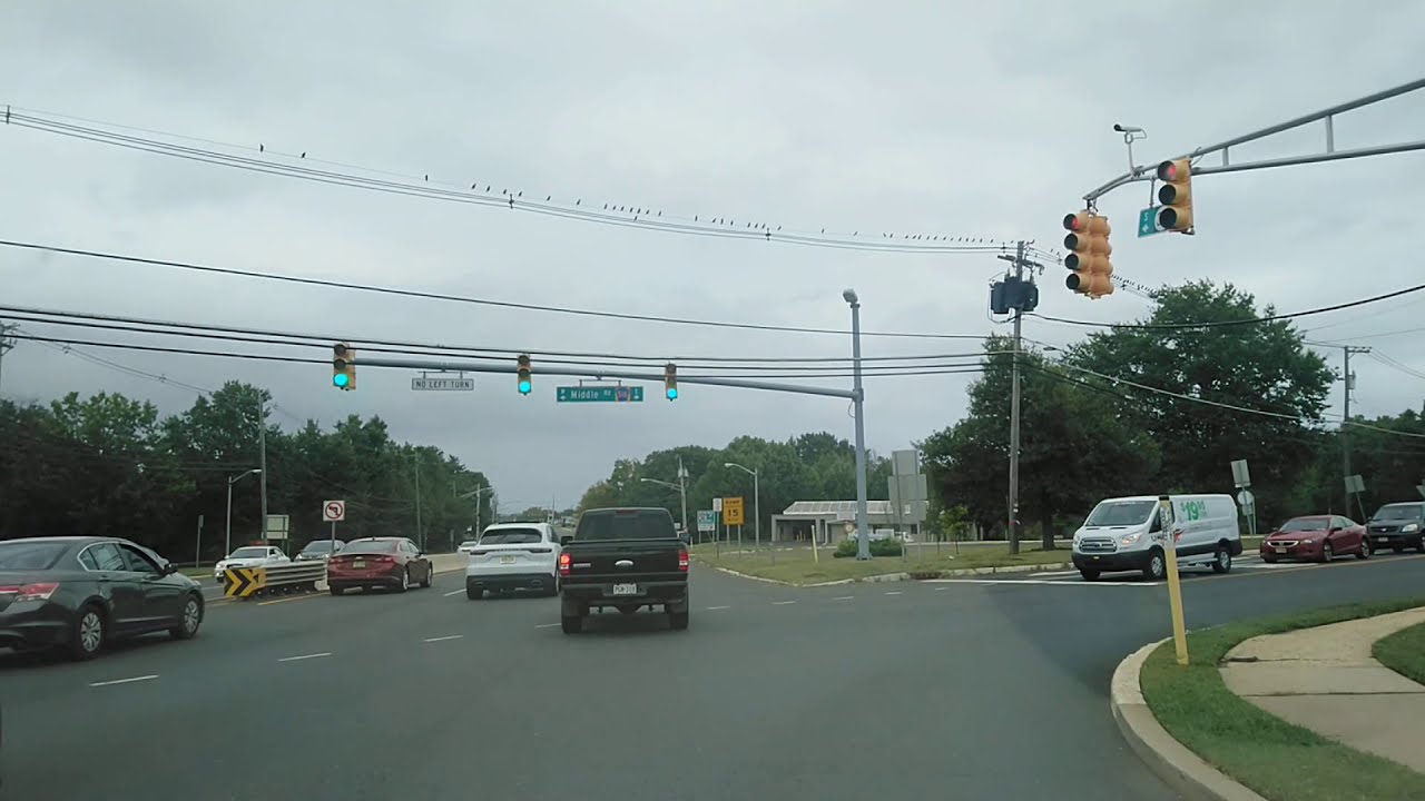 Driving from Keyport to Hazlet, New Jersey