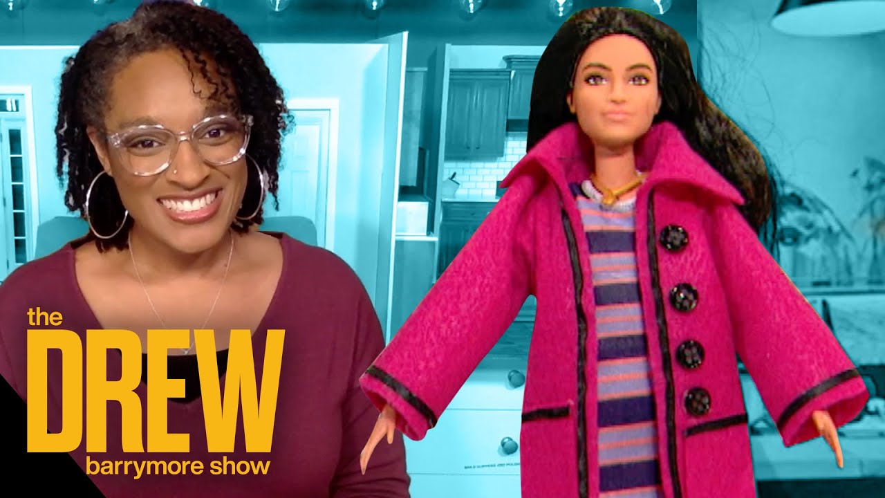 Latoya Moore-Broyles Helps Drew Make Adorable Miniature Barbie Doll Coats