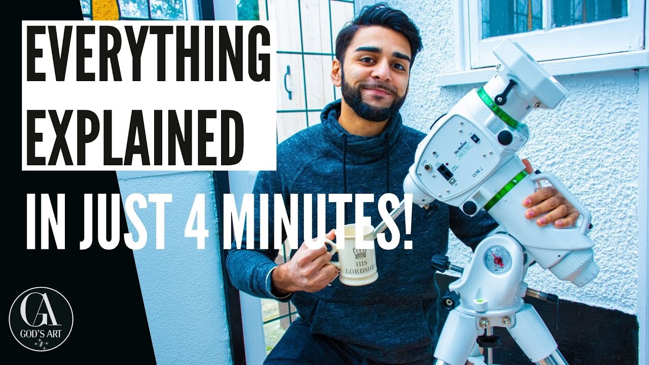 How to EASILY set-up an equatorial mount! | QUICK & SIMPLE