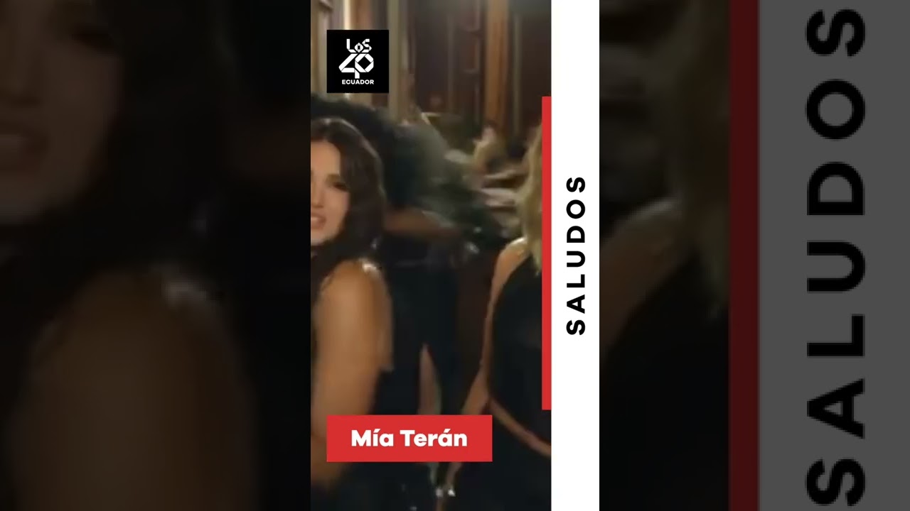 M&iacute;a Ter&aacute;n en LOS40 Ecuador