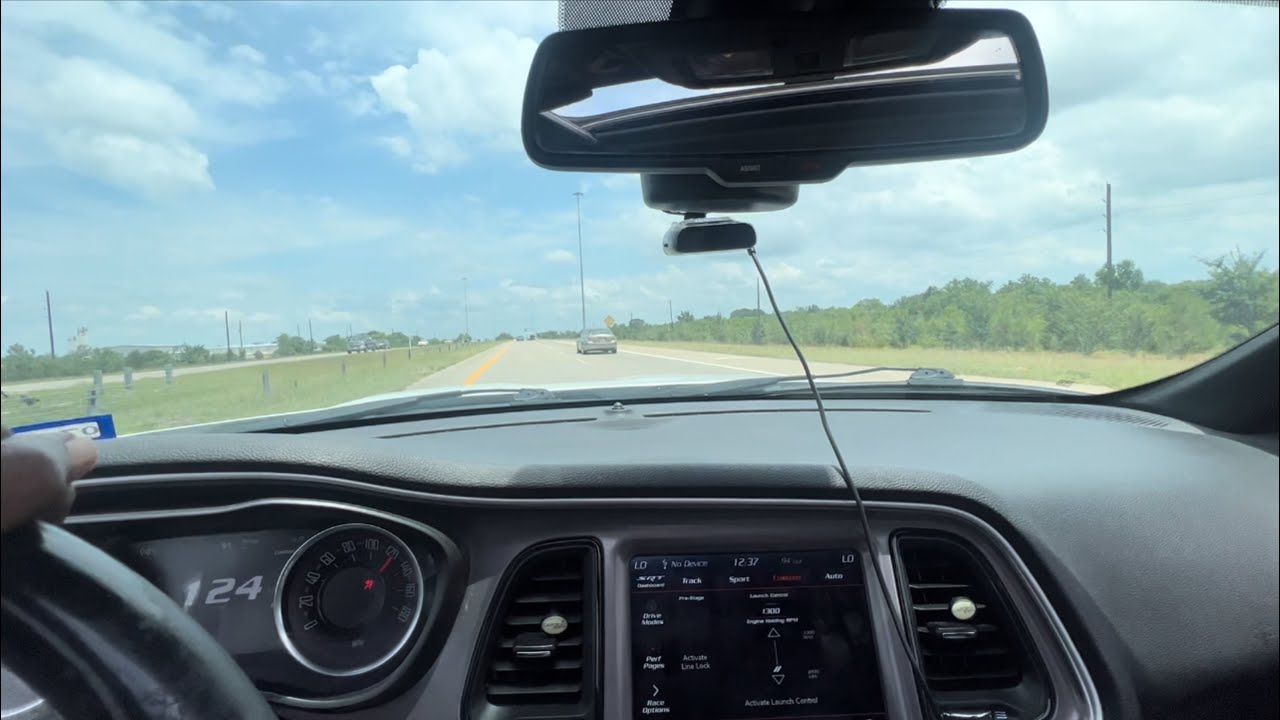 Pushing My Scatpack Challenger On The Highway Pov Drive