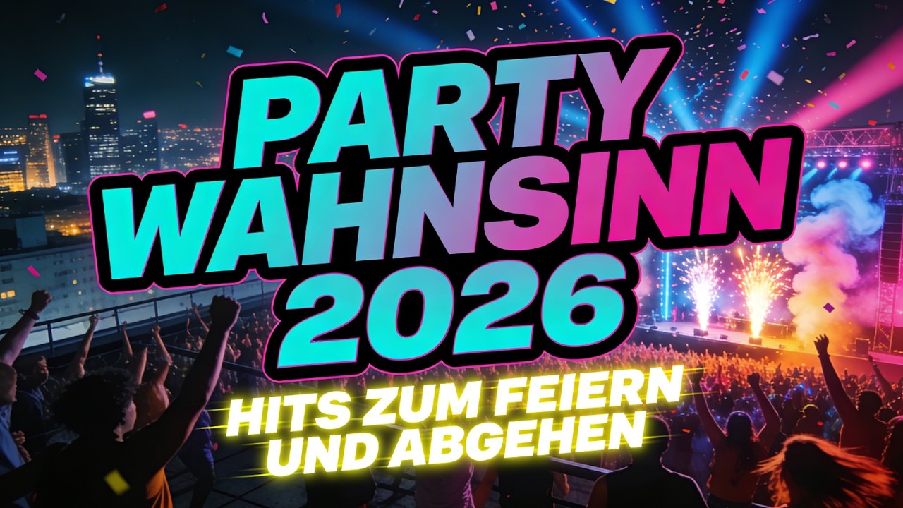 🎉Party Wahnsinn 2026 – Hits zum Feiern & Abgehen