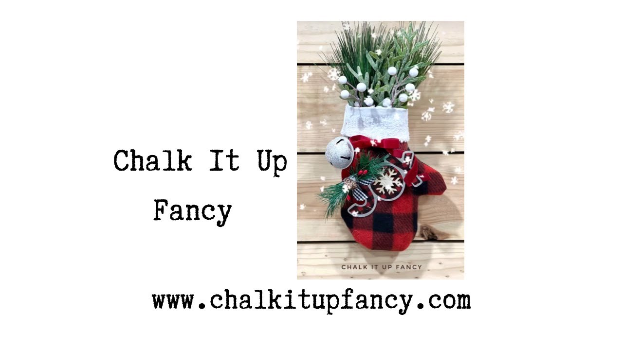 DIY Winter Mitten  Decor With Greenery