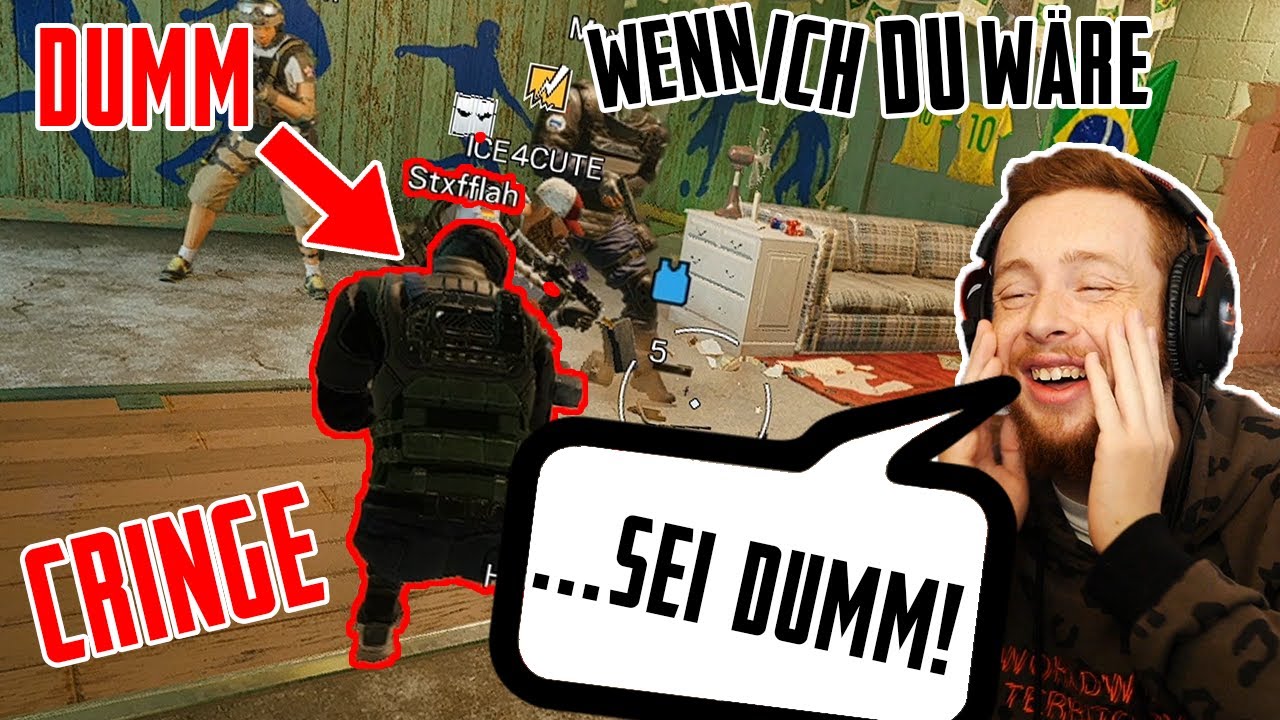 WENN ICH DU W&Auml;RE XXL-CRINGE-EDITION 😂 Rainbow Six Siege mit STXFFLAH