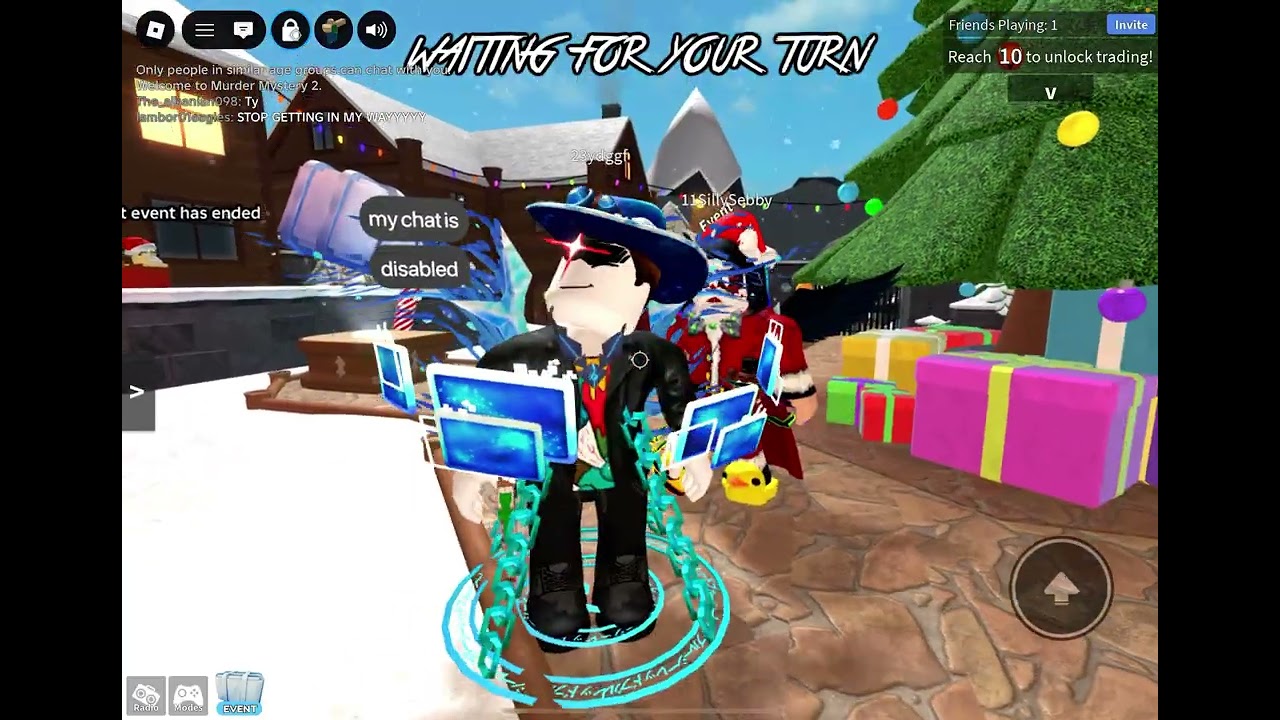 Mm2 with my friend @Kev5214
