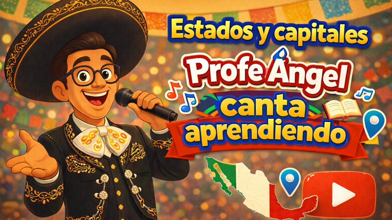 CORAZÓN DE MÉXICO (ESTADOS Y CAPITALES DE MÉXICO)/PROFE ÁNGEL