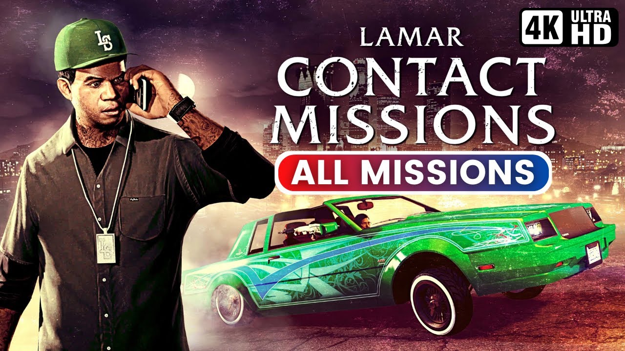GTA Online: Lamar Davis | Все миссии (4K)