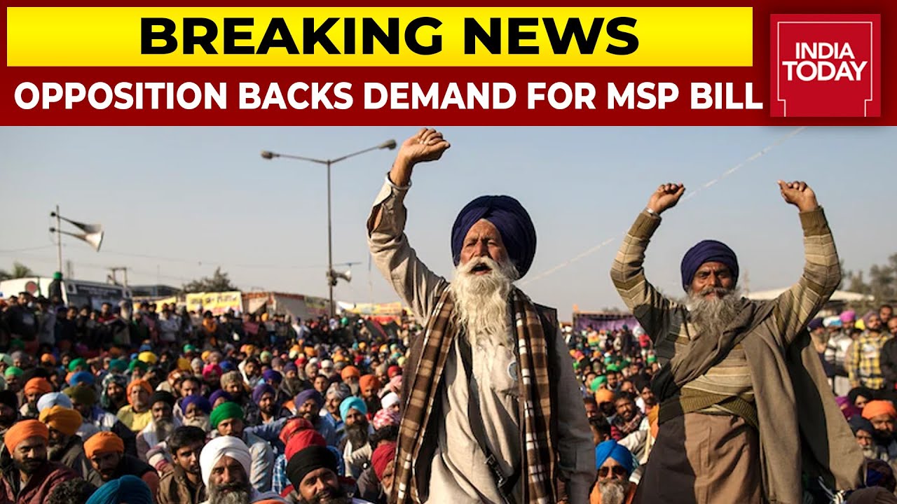 Farm Laws Scrapped: Opposition Backs Farmers' Demand For MSP Law