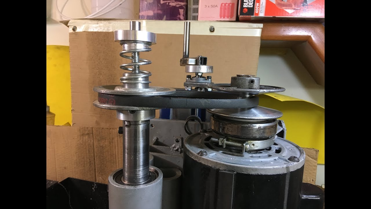 Transmissão CVT para fresadora ( Atualização de fresadora parte 2)