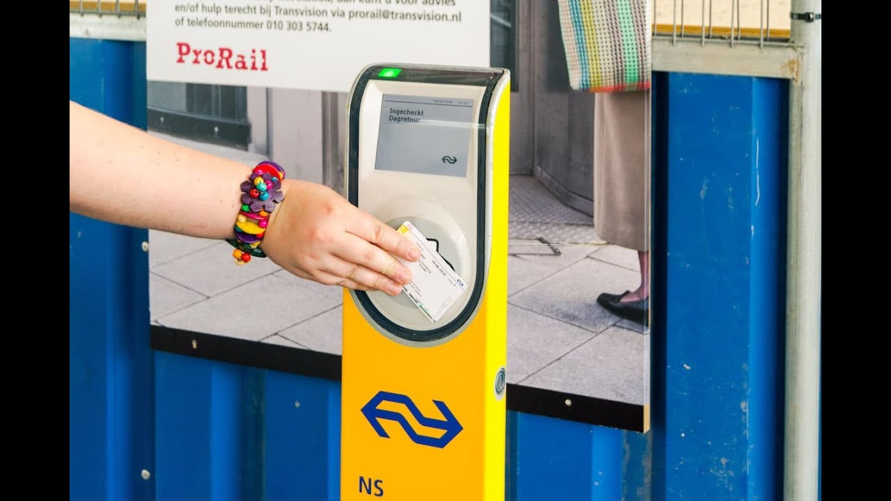 Inside Train Paper Ticket - Netherlands [4K] HDR