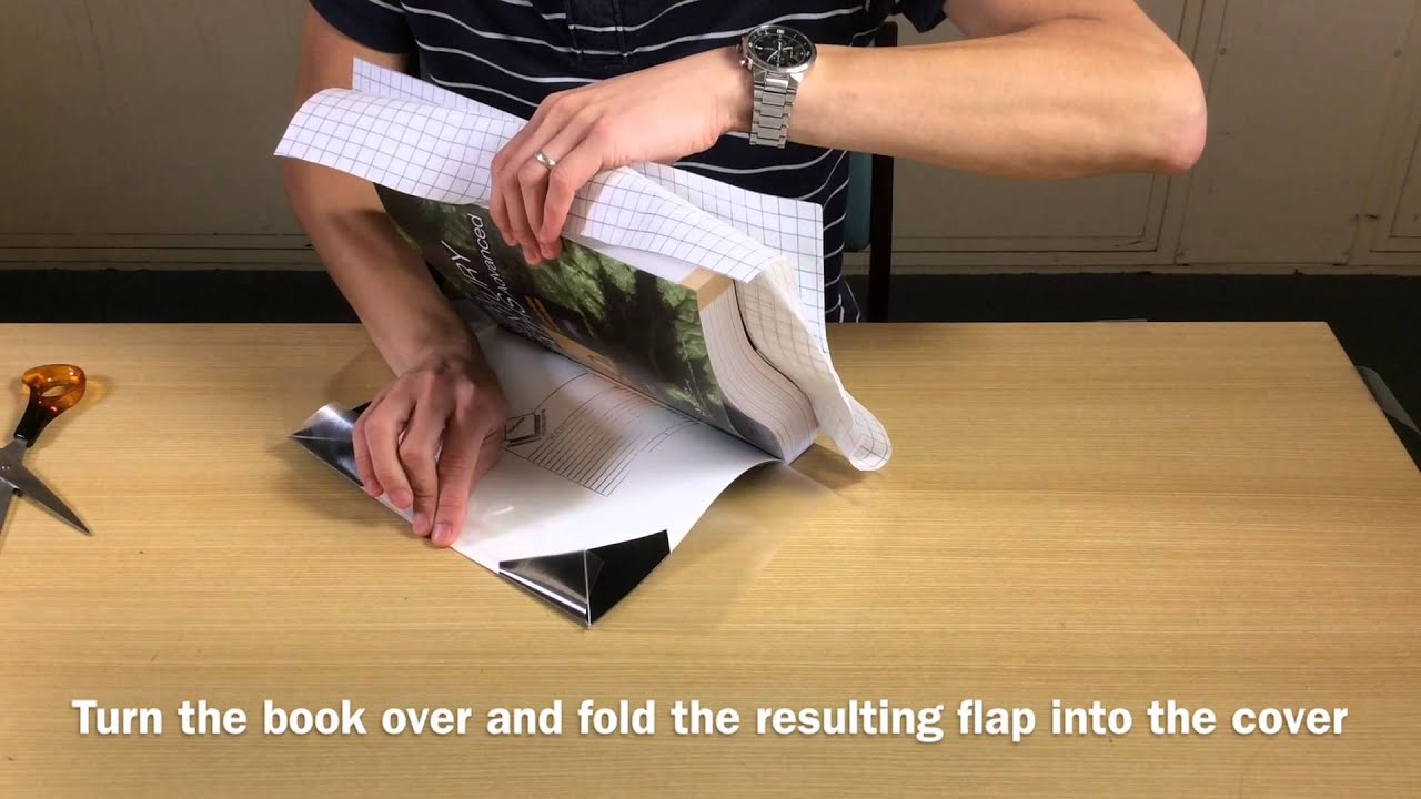 How to Cover a Book (Instructions)