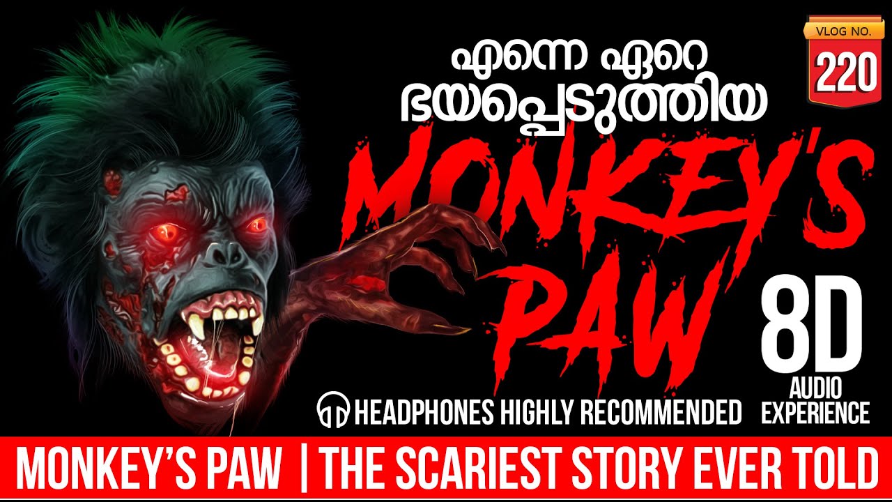 MONKEYS PAW 8D EXPERIENCE | MALAYALAM HORROR STORY | DARKMODE ©BeyporeSultan Vlog