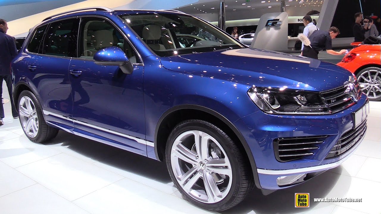 2015 Volkswagen Touareg TDI R-Line - Exterior and Interior Walkaround - 2015 Geneva Motor Show