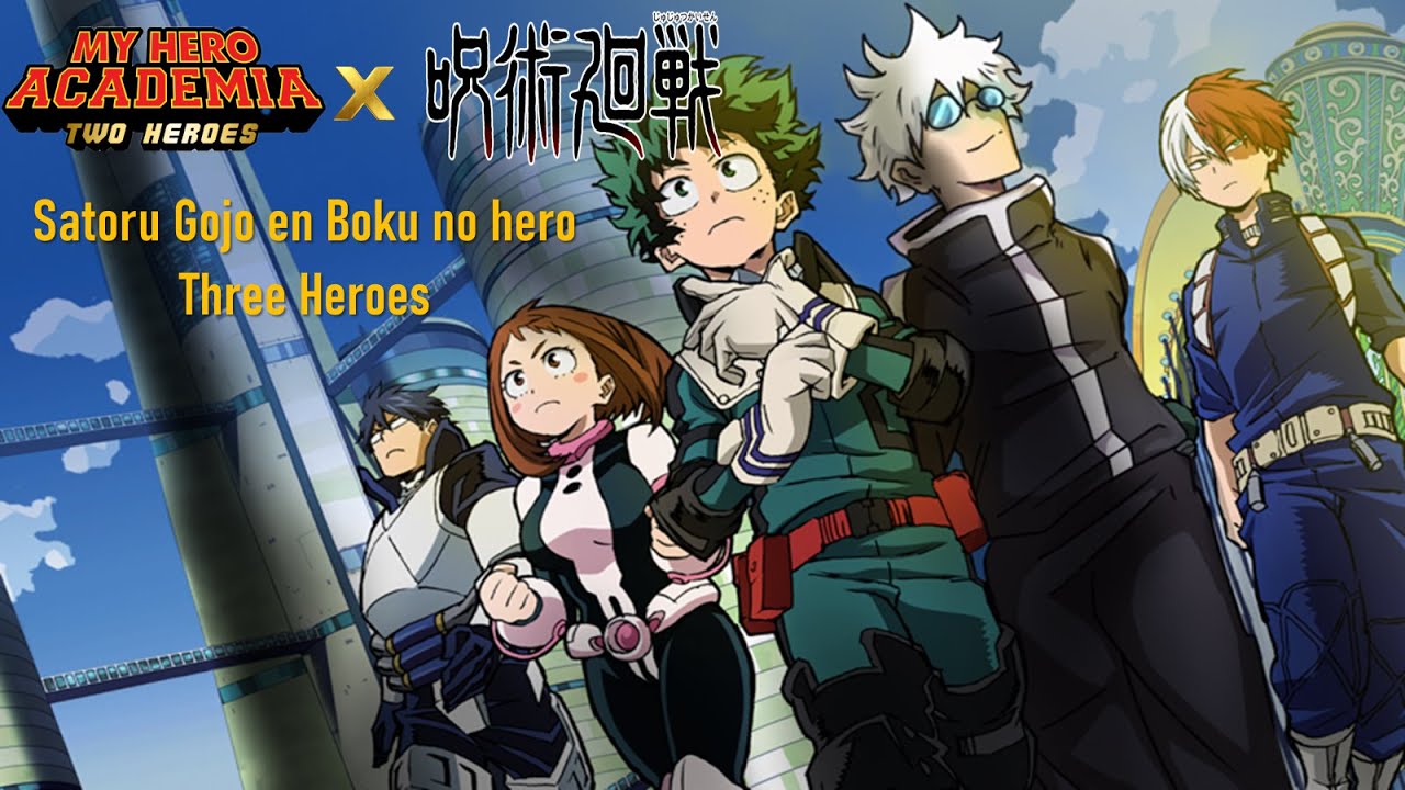 Satoru Gojo en Boku no Hero: Three Heroes