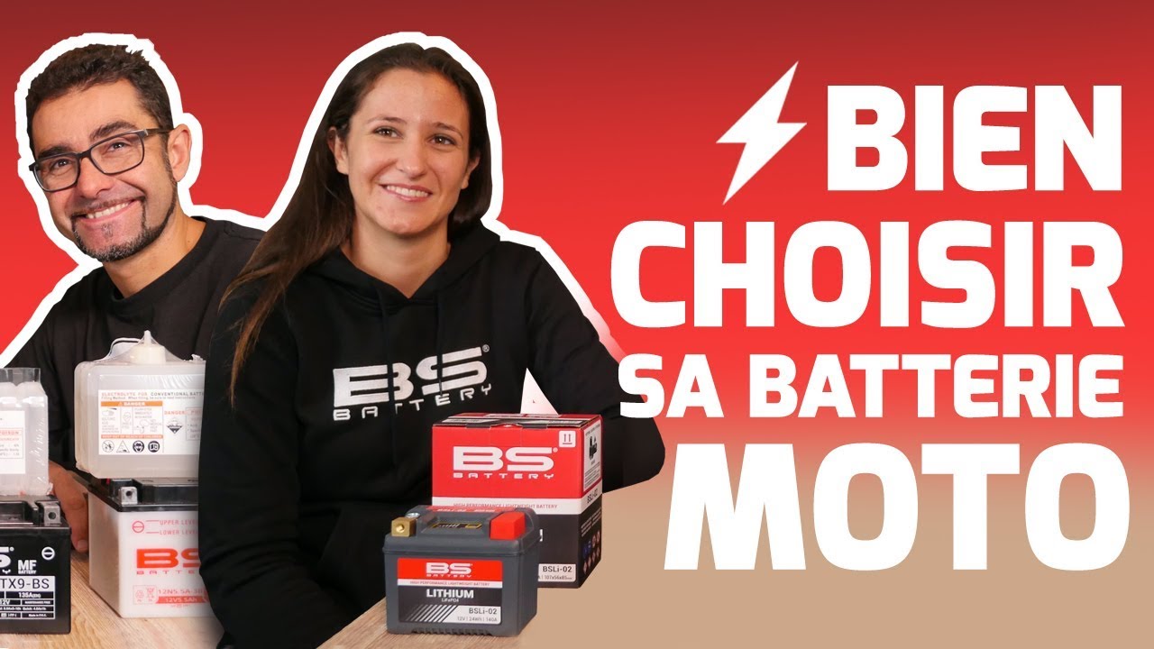 Tout savoir sur les batteries lithium moto