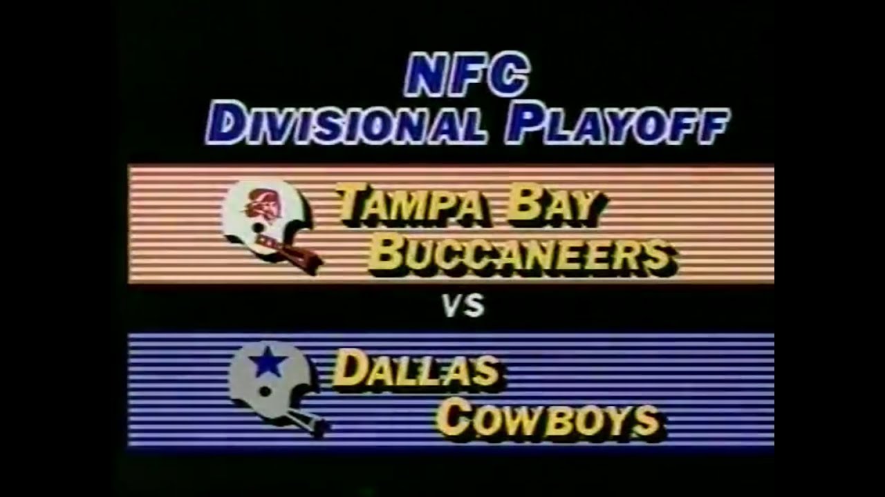 1982-01-02 NFC Divisional Tampa Bay Buccaneers vs Dallas Cowboys