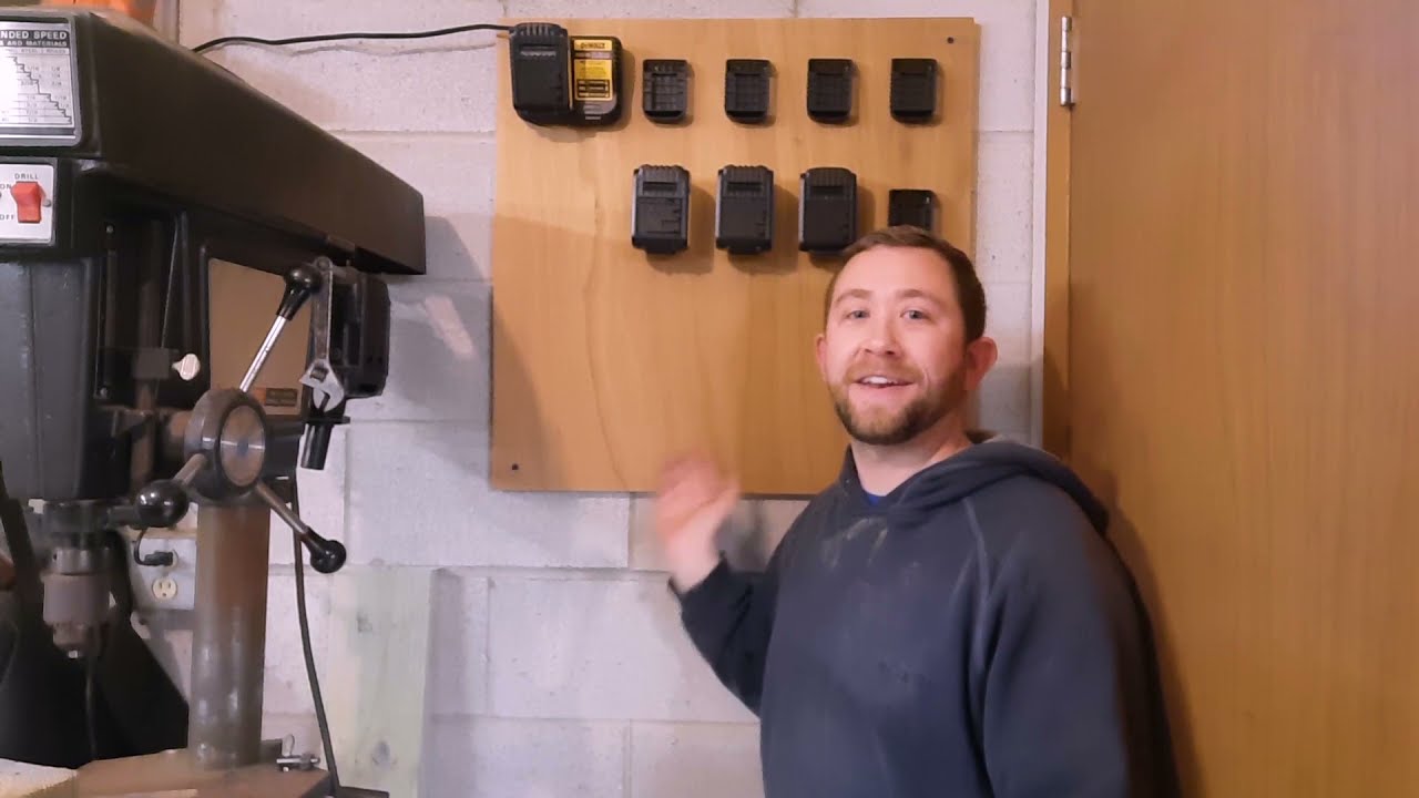 Tool Battery Charging Station