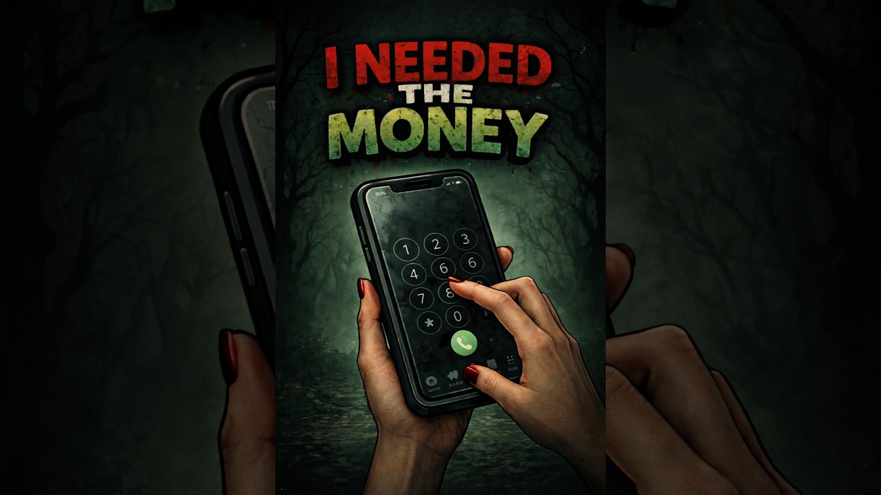 I needed the money