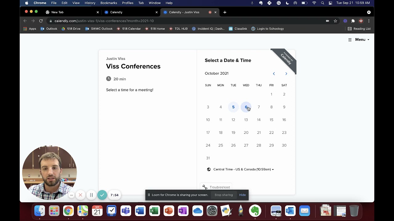 Scheduling Parent-Teacher Conferences with Calendly
