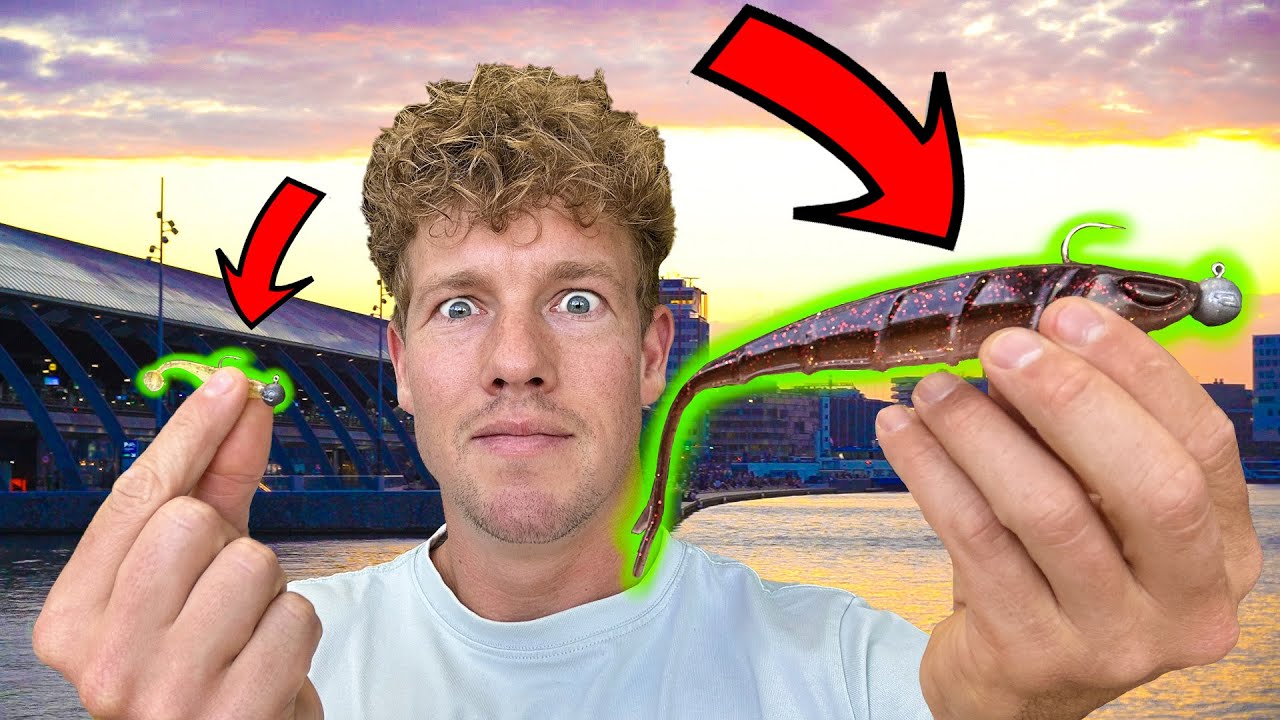 KUNSTAAS CHALLENGE IN AMSTERDAM - VAN KLEINSTE SHAD NAAR GROOTSTE!😲