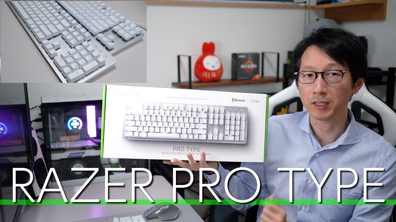 【RAZER PRO TYPE】 ワイヤレスなBLACKWIDOW LITE だと思ったら全然違った件