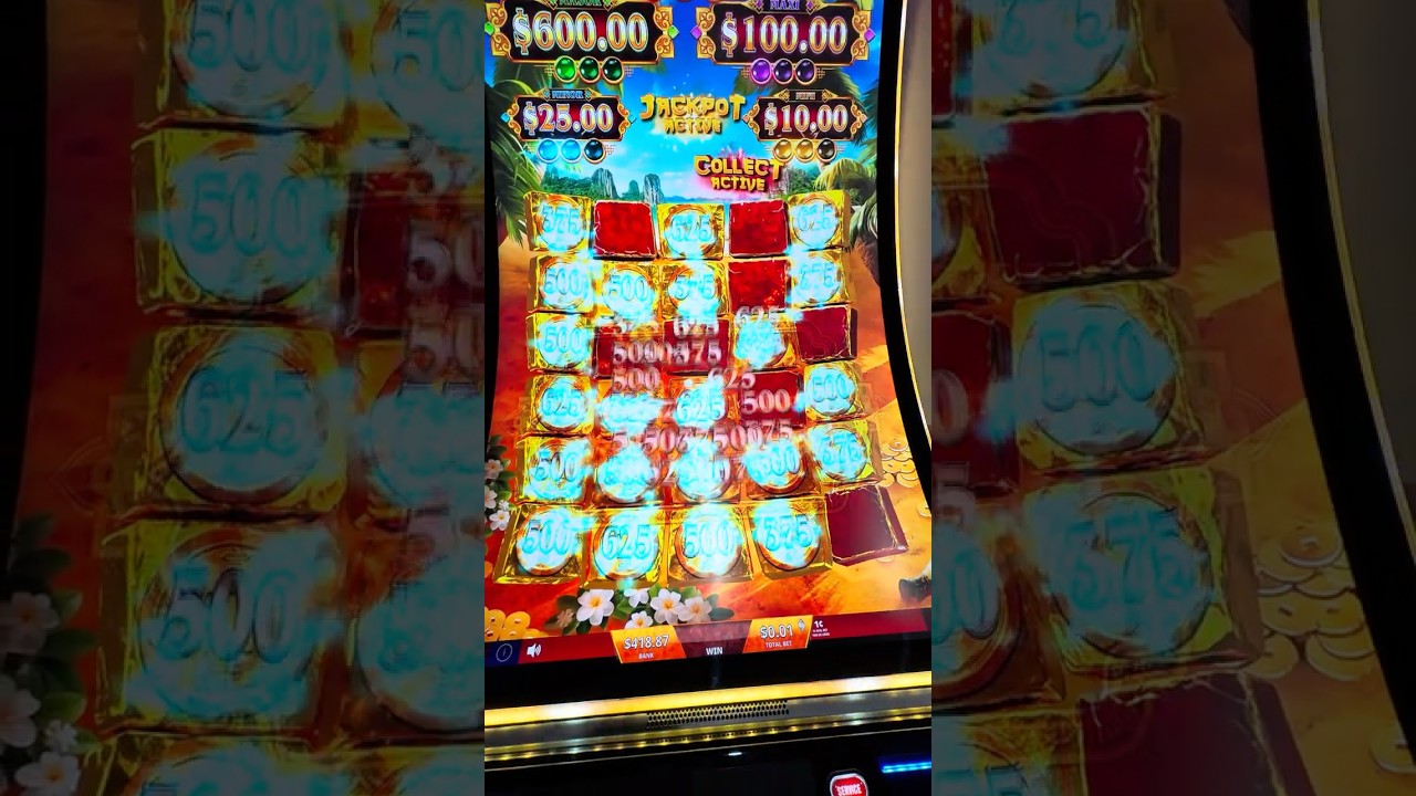 Fortune of the Sea $4.00 Max bet bonus win! Illinois slot parlor slot machine game Jackpot & Collect