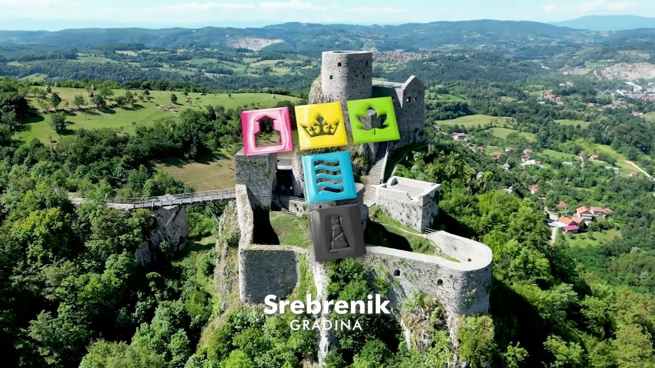 SREBRENIK GRADINA: Istorijska ljepota Kraljevskog grada 4K