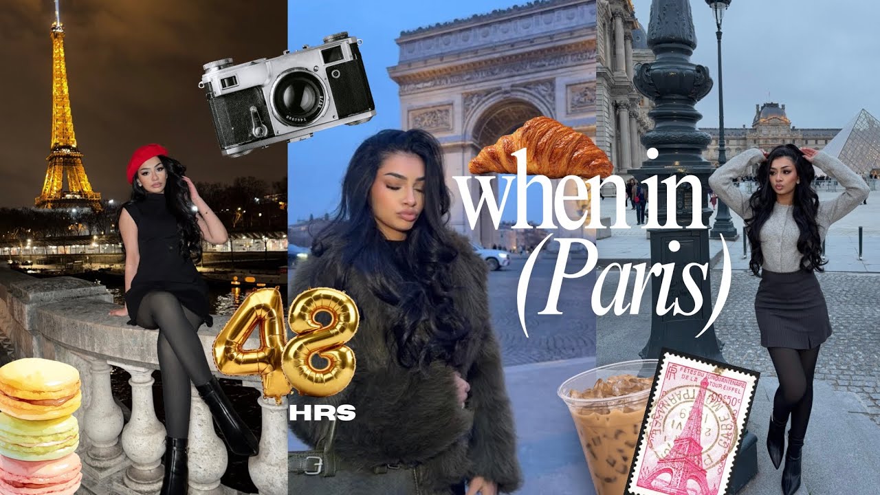Провести 48 часов в Париже?!🇫🇷🥂|HXBA| видеоблог