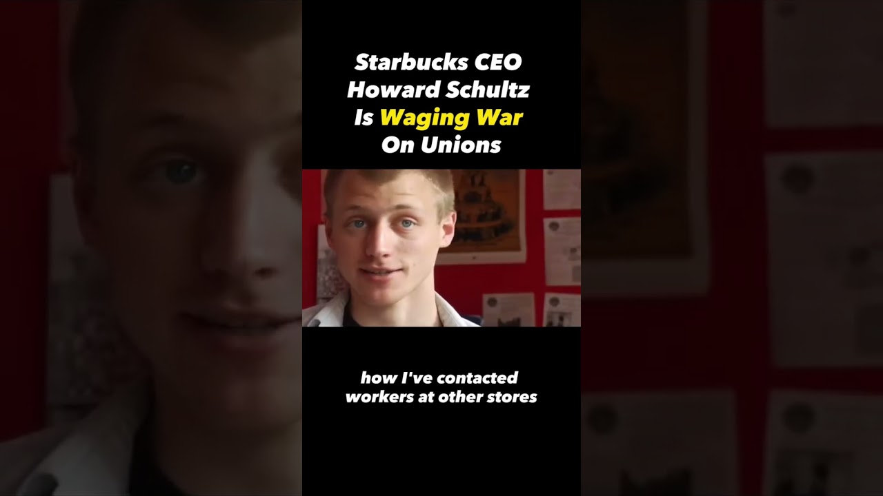Starbucks’s War On Unions. #unionbusting #bravenewfilms #starbucks