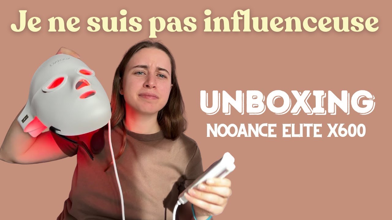 Test du Masque LED Nooance Elite X600