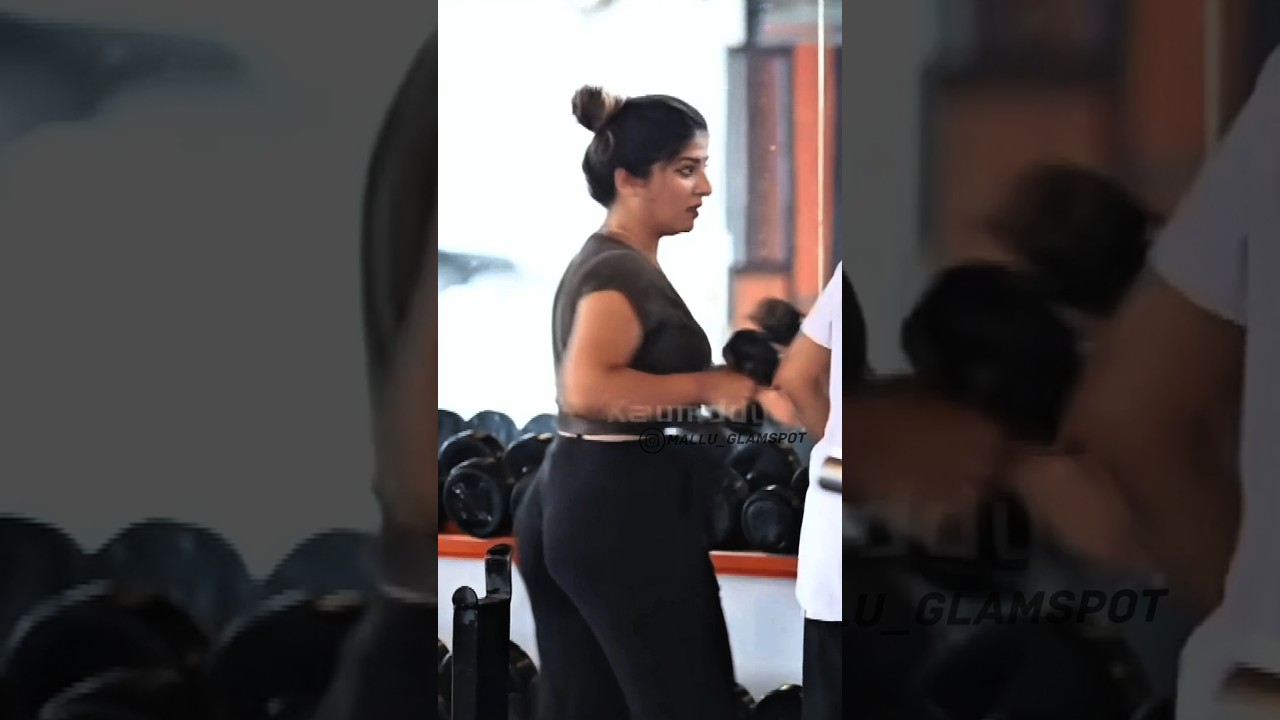 Aswathy Nair 🔥 #aswathysnair #mallu #malluviral #actress #gymexercise
