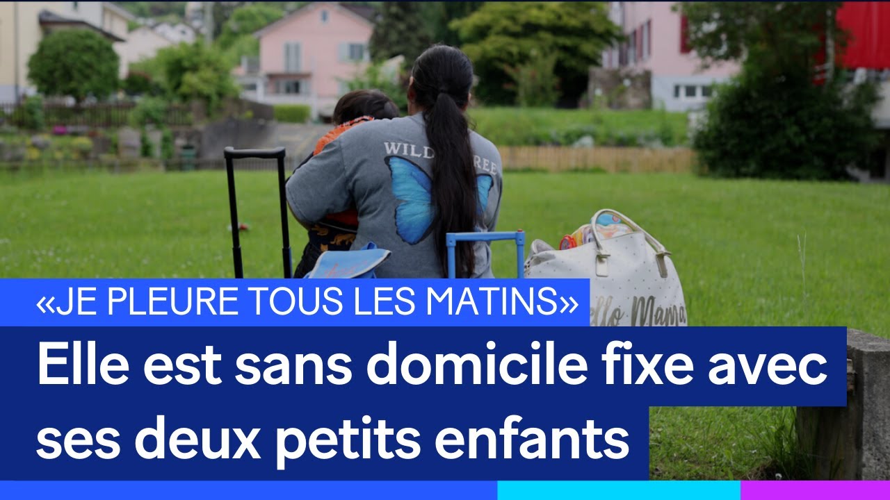 A 28 ans, sans domicile fixe avec ses deux petits enfants