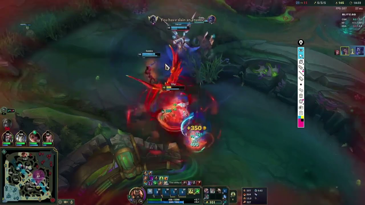 Даймонд Удир против Шена,