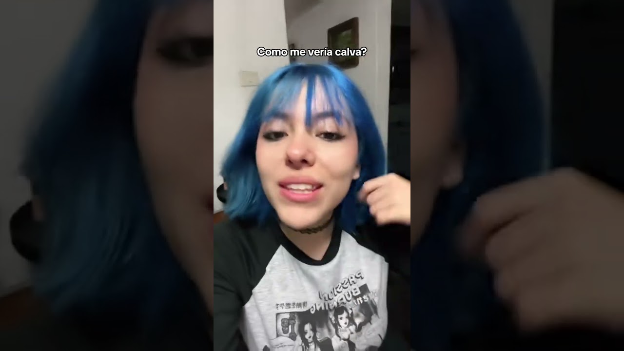 Cosas que me dicen por mi cabello azul 
